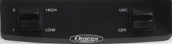 Omega B2300 Control Panel