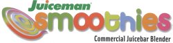 Juiceman Smoothies Commercial Juicebar Blender logo